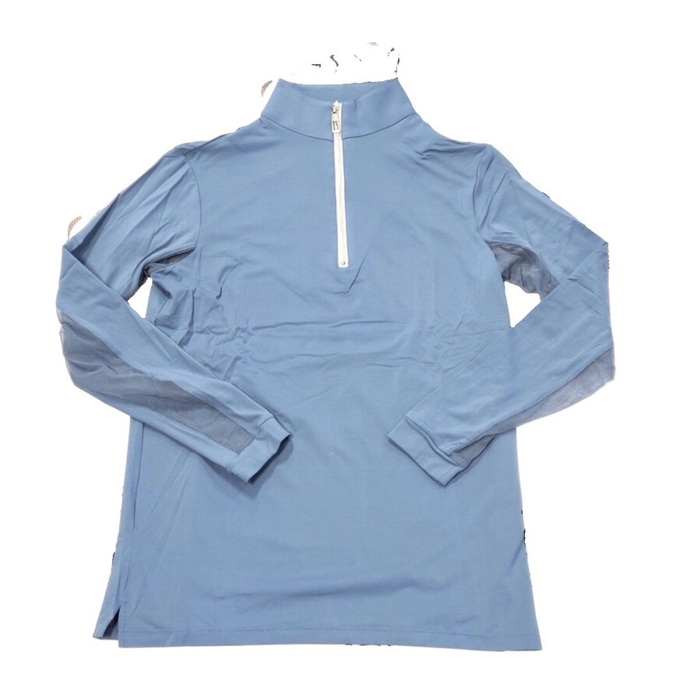 The Tailored Sportsman Sun Shirt Blue Women S Equestrian Performance Horse Girl